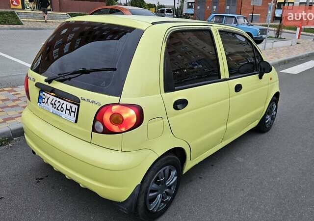 Жовтий Деу Матіз, об'ємом двигуна 0.8 л та пробігом 135 тис. км за 2750 $, фото 4 на Automoto.ua