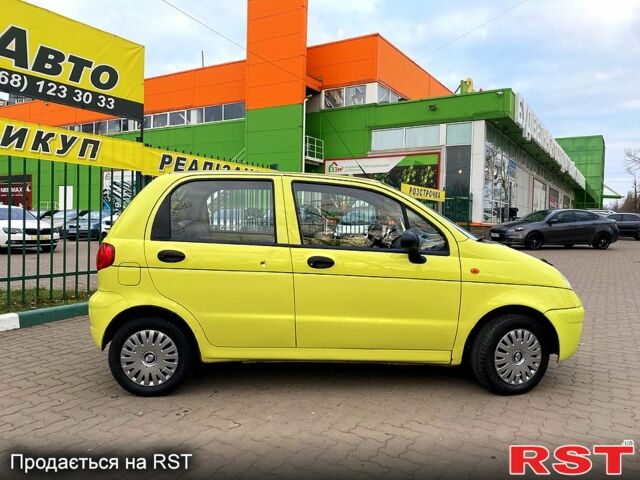 Жовтий Деу Матіз, об'ємом двигуна 8 л та пробігом 0 тис. км за 2700 $, фото 6 на Automoto.ua