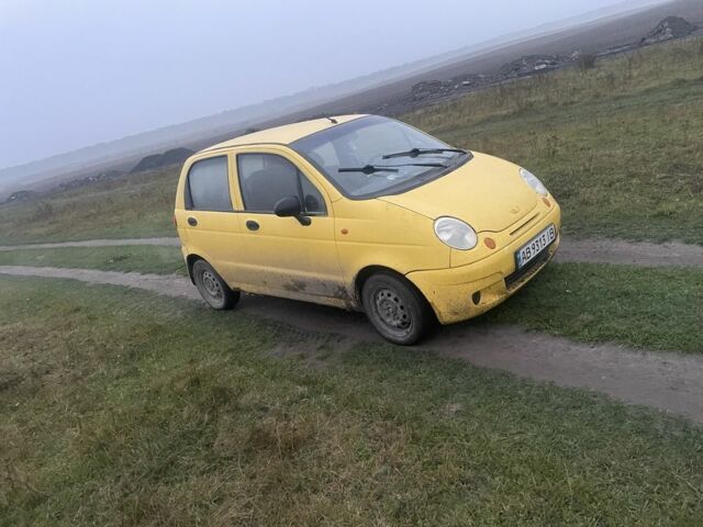 Жовтий Деу Матіз, об'ємом двигуна 0.8 л та пробігом 198 тис. км за 600 $, фото 3 на Automoto.ua