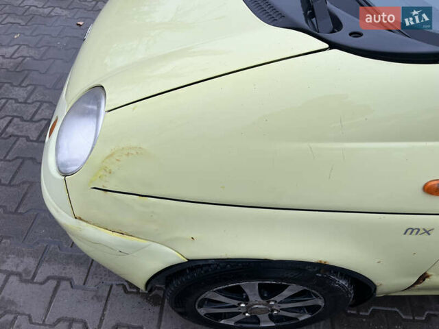 Жовтий Деу Матіз, об'ємом двигуна 0.8 л та пробігом 155 тис. км за 1650 $, фото 8 на Automoto.ua