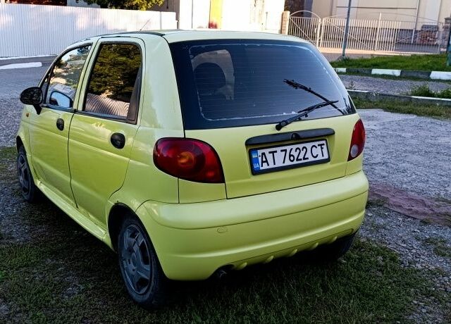 Жовтий Деу Матіз, об'ємом двигуна 0.8 л та пробігом 135 тис. км за 2650 $, фото 3 на Automoto.ua