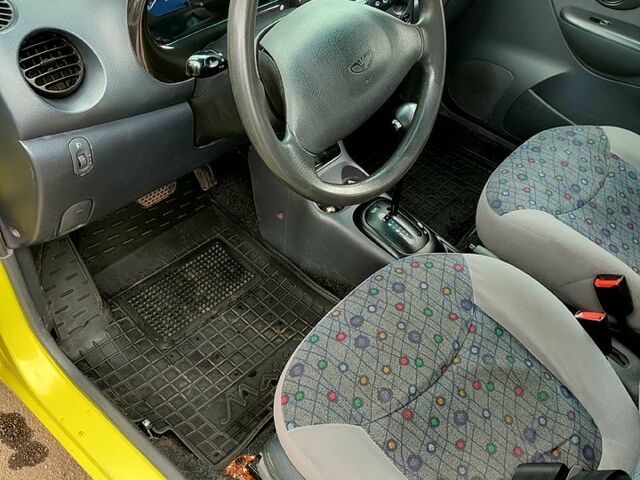 Жовтий Деу Матіз, об'ємом двигуна 8 л та пробігом 129 тис. км за 2600 $, фото 8 на Automoto.ua