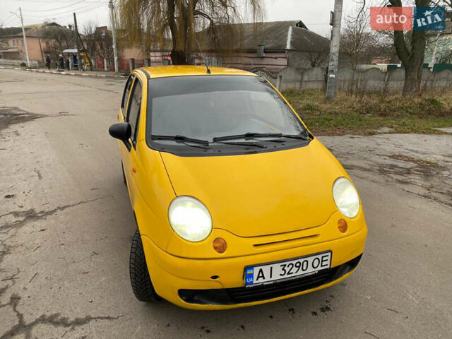 Жовтий Деу Матіз, об'ємом двигуна 0.8 л та пробігом 210 тис. км за 1650 $, фото 2 на Automoto.ua