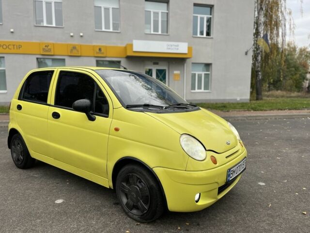 Желтый Дэу Матиз, объемом двигателя 0.8 л и пробегом 115 тыс. км за 2400 $, фото 9 на Automoto.ua
