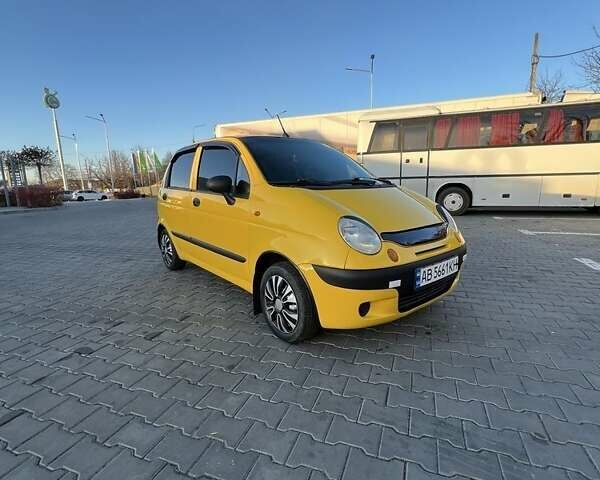 Желтый Дэу Матиз, объемом двигателя 0.8 л и пробегом 90 тыс. км за 2599 $, фото 6 на Automoto.ua