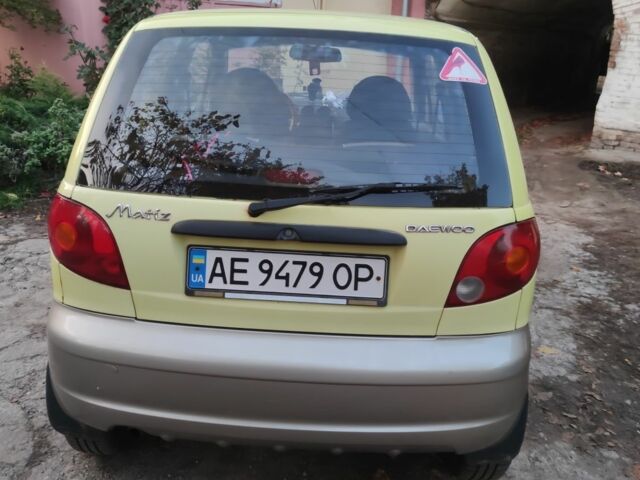 Желтый Дэу Матиз, объемом двигателя 0 л и пробегом 1 тыс. км за 2700 $, фото 3 на Automoto.ua