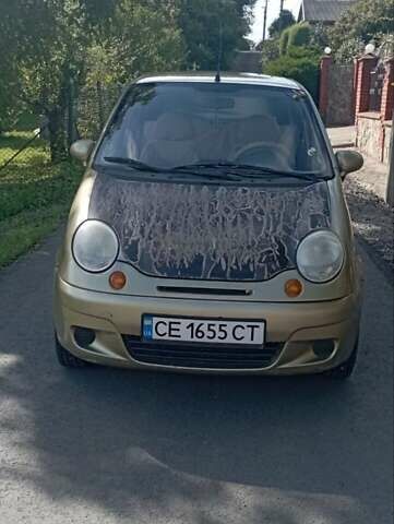 Желтый Дэу Матиз, объемом двигателя 0.8 л и пробегом 200 тыс. км за 1100 $, фото 8 на Automoto.ua