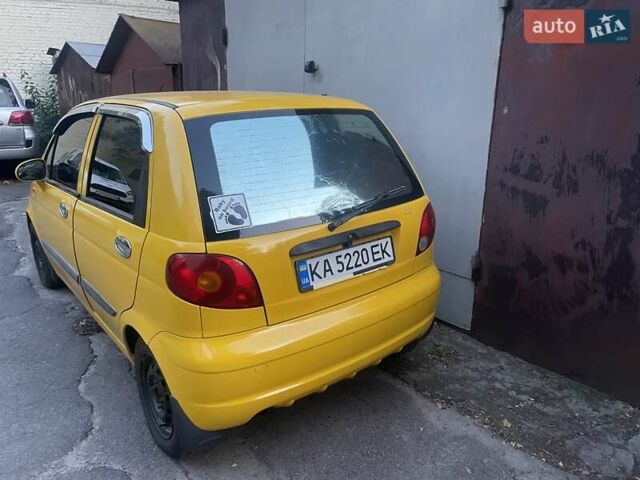 Жовтий Деу Матіз, об'ємом двигуна 0.8 л та пробігом 205 тис. км за 2400 $, фото 2 на Automoto.ua