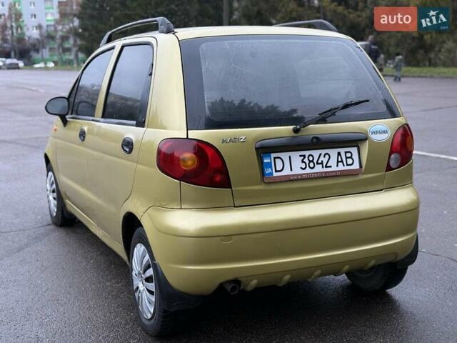 Желтый Дэу Матиз, объемом двигателя 0.8 л и пробегом 115 тыс. км за 1950 $, фото 20 на Automoto.ua