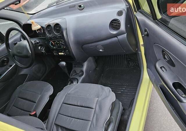 Жовтий Деу Матіз, об'ємом двигуна 0.8 л та пробігом 135 тис. км за 2750 $, фото 8 на Automoto.ua
