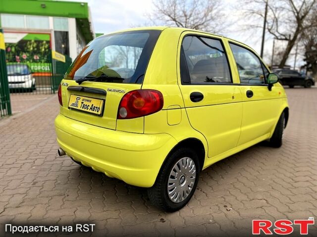 Жовтий Деу Матіз, об'ємом двигуна 8 л та пробігом 0 тис. км за 2700 $, фото 5 на Automoto.ua