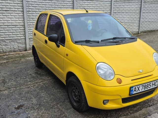 Жовтий Деу Матіз, об'ємом двигуна 0.8 л та пробігом 156 тис. км за 2750 $, фото 1 на Automoto.ua