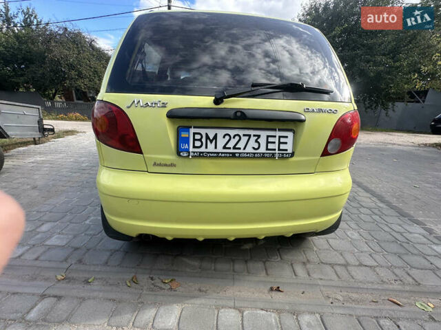 Жовтий Деу Матіз, об'ємом двигуна 0.8 л та пробігом 145 тис. км за 3150 $, фото 4 на Automoto.ua