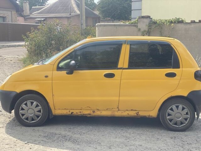 Жовтий Деу Матіз, об'ємом двигуна 0.8 л та пробігом 118 тис. км за 1250 $, фото 7 на Automoto.ua