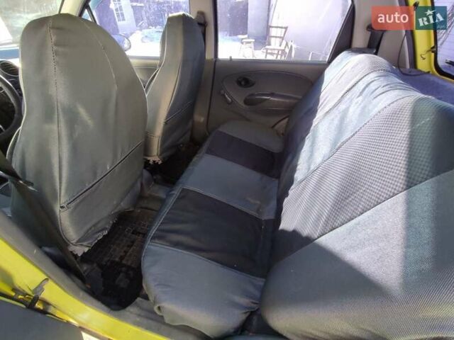 Желтый Дэу Матиз, объемом двигателя 0.8 л и пробегом 5 тыс. км за 2800 $, фото 10 на Automoto.ua