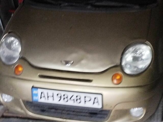 Желтый Дэу Матиз, объемом двигателя 0.8 л и пробегом 800 тыс. км за 1514 $, фото 1 на Automoto.ua