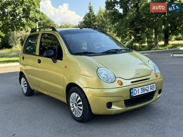 Желтый Дэу Матиз, объемом двигателя 0.8 л и пробегом 112 тыс. км за 2499 $, фото 13 на Automoto.ua