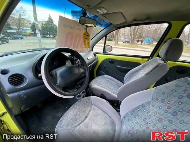 Жовтий Деу Матіз, об'ємом двигуна 8 л та пробігом 0 тис. км за 2700 $, фото 7 на Automoto.ua