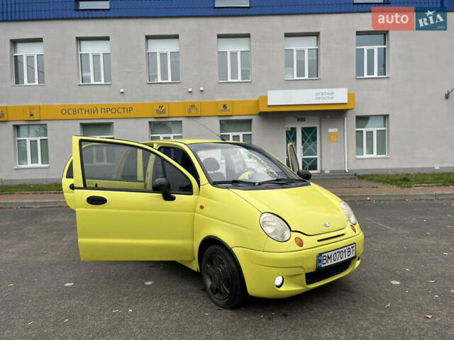 Желтый Дэу Матиз, объемом двигателя 0.8 л и пробегом 120 тыс. км за 2400 $, фото 15 на Automoto.ua