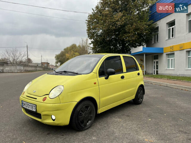 Желтый Дэу Матиз, объемом двигателя 0.8 л и пробегом 120 тыс. км за 2400 $, фото 2 на Automoto.ua