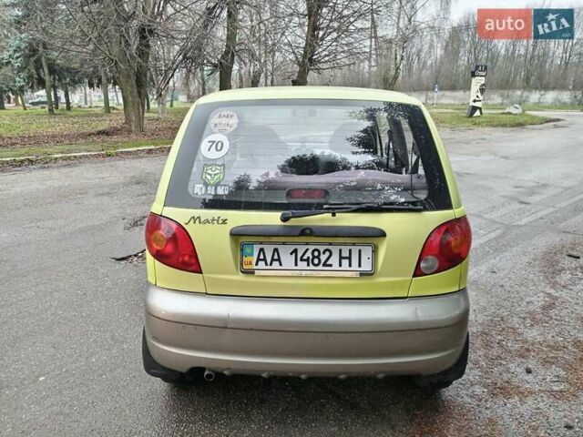 Желтый Дэу Матиз, объемом двигателя 0 л и пробегом 109 тыс. км за 1499 $, фото 3 на Automoto.ua