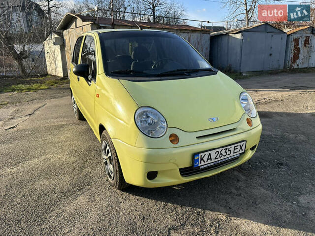 Жовтий Деу Матіз, об'ємом двигуна 0.8 л та пробігом 94 тис. км за 2550 $, фото 2 на Automoto.ua