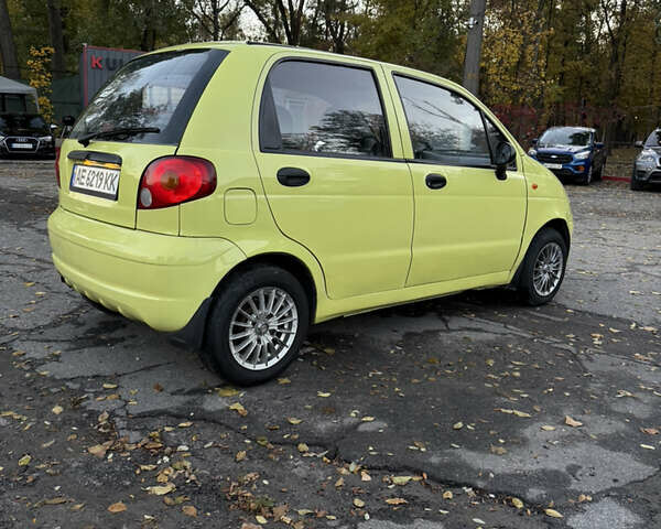 Дэу Матиз 2008 в Днепре (Днепропетровске) на Automoto.ua Желтый Дэу Матиз, объемом двигателя 0.8 л и пробегом 202 тыс. км за 2999 $, фото 5 на Automoto.ua
