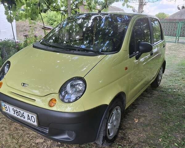 Жовтий Деу Матіз, об'ємом двигуна 0.8 л та пробігом 20 тис. км за 3600 $, фото 10 на Automoto.ua