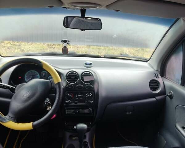 Желтый Дэу Матиз, объемом двигателя 0.8 л и пробегом 86 тыс. км за 2000 $, фото 8 на Automoto.ua