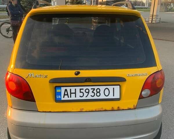 Желтый Дэу Матиз, объемом двигателя 1 л и пробегом 109 тыс. км за 1900 $, фото 10 на Automoto.ua