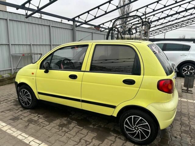 Жовтий Деу Матіз, об'ємом двигуна 0.8 л та пробігом 150 тис. км за 2400 $, фото 4 на Automoto.ua