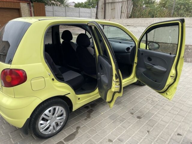 Жовтий Деу Матіз, об'ємом двигуна 0.8 л та пробігом 107 тис. км за 3000 $, фото 8 на Automoto.ua