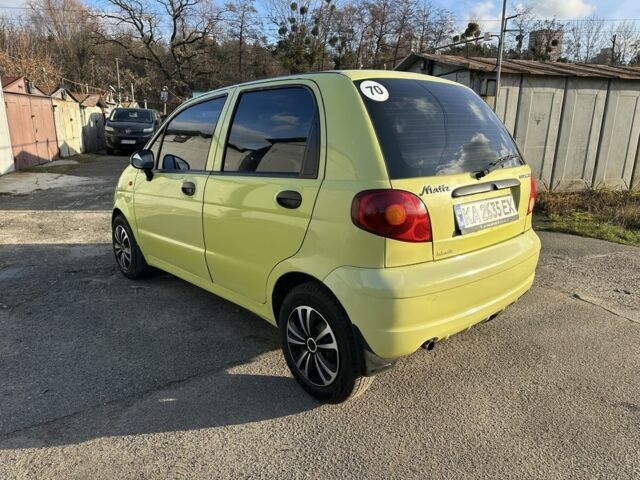 Желтый Дэу Матиз, объемом двигателя 0.8 л и пробегом 94 тыс. км за 2600 $, фото 3 на Automoto.ua
