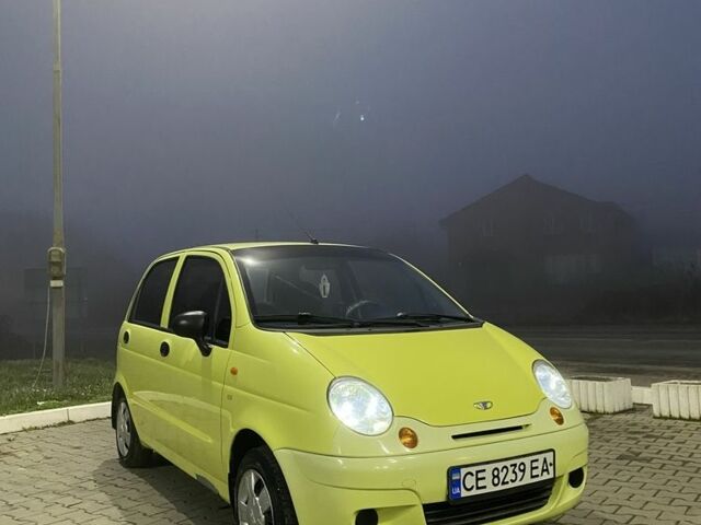 Желтый Дэу Матиз, объемом двигателя 0.8 л и пробегом 77 тыс. км за 2800 $, фото 1 на Automoto.ua