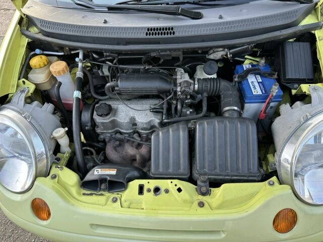 Желтый Дэу Матиз, объемом двигателя 0.8 л и пробегом 94 тыс. км за 2600 $, фото 5 на Automoto.ua