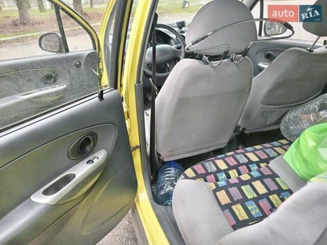 Желтый Дэу Матиз, объемом двигателя 0 л и пробегом 109 тыс. км за 1499 $, фото 10 на Automoto.ua