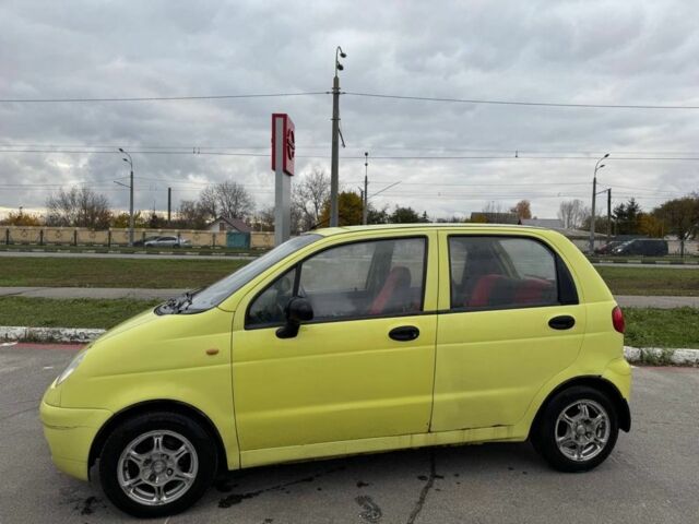 Жовтий Деу Матіз, об'ємом двигуна 0.8 л та пробігом 120 тис. км за 2500 $, фото 2 на Automoto.ua