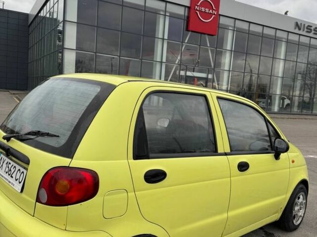 Жовтий Деу Матіз, об'ємом двигуна 0.8 л та пробігом 120 тис. км за 2500 $, фото 5 на Automoto.ua