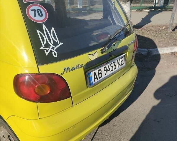 Жовтий Деу Матіз, об'ємом двигуна 0.8 л та пробігом 120 тис. км за 1800 $, фото 6 на Automoto.ua