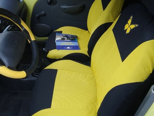 Желтый Дэу Матиз, объемом двигателя 0.8 л и пробегом 120 тыс. км за 2018 $, фото 3 на Automoto.ua