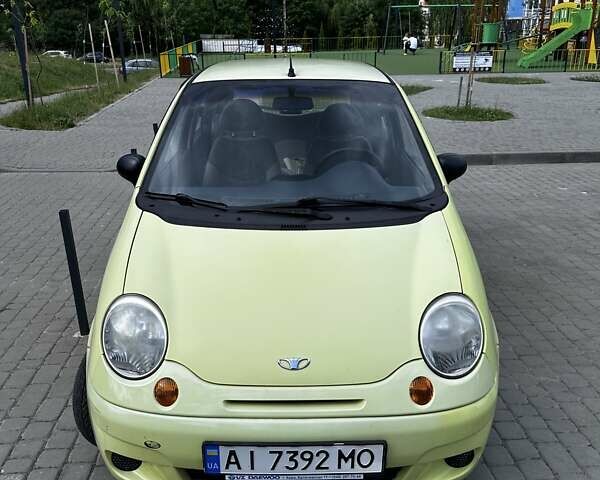 Желтый Дэу Матиз, объемом двигателя 0.8 л и пробегом 89 тыс. км за 2150 $, фото 12 на Automoto.ua
