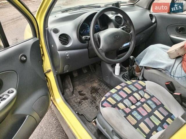 Желтый Дэу Матиз, объемом двигателя 0 л и пробегом 109 тыс. км за 1499 $, фото 6 на Automoto.ua