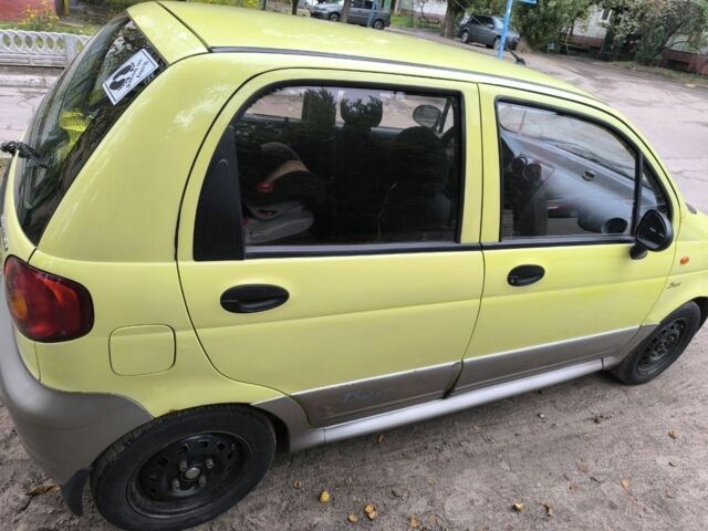Жовтий Деу Матіз, об'ємом двигуна 1 л та пробігом 116 тис. км за 2100 $, фото 8 на Automoto.ua