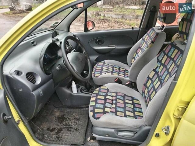 Желтый Дэу Матиз, объемом двигателя 0 л и пробегом 109 тыс. км за 1499 $, фото 9 на Automoto.ua