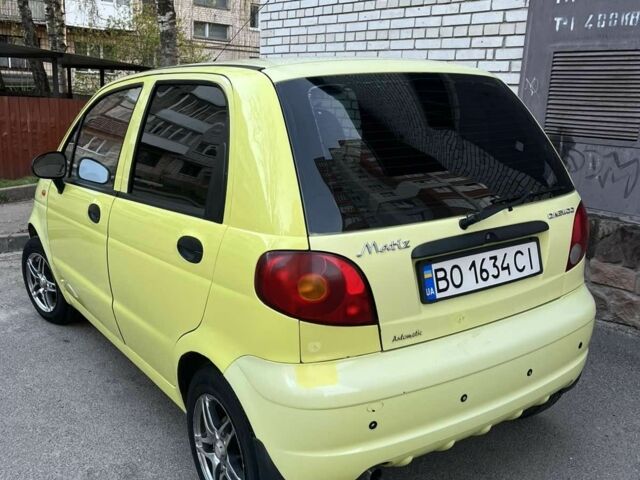 Желтый Дэу Матиз, объемом двигателя 0.8 л и пробегом 68 тыс. км за 3500 $, фото 11 на Automoto.ua