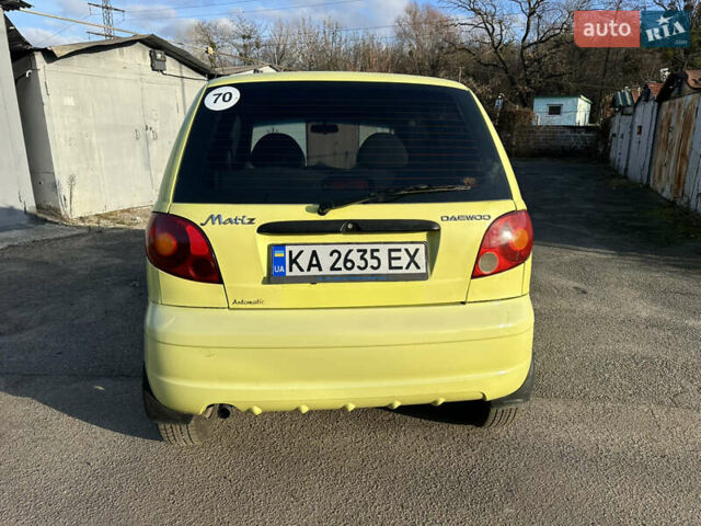 Жовтий Деу Матіз, об'ємом двигуна 0.8 л та пробігом 94 тис. км за 2550 $, фото 6 на Automoto.ua