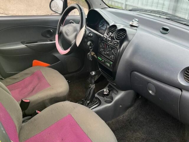 Жовтий Деу Матіз, об'ємом двигуна 0.8 л та пробігом 150 тис. км за 2400 $, фото 5 на Automoto.ua