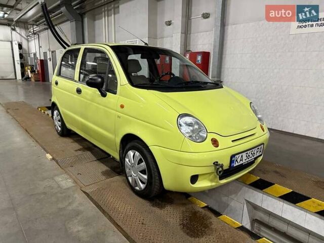 Жовтий Деу Матіз, об'ємом двигуна 0.8 л та пробігом 104 тис. км за 3700 $, фото 2 на Automoto.ua