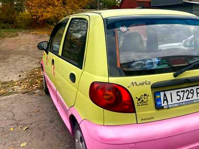 Желтый Дэу Матиз, объемом двигателя 0.8 л и пробегом 0 тыс. км за 2000 $, фото 4 на Automoto.ua