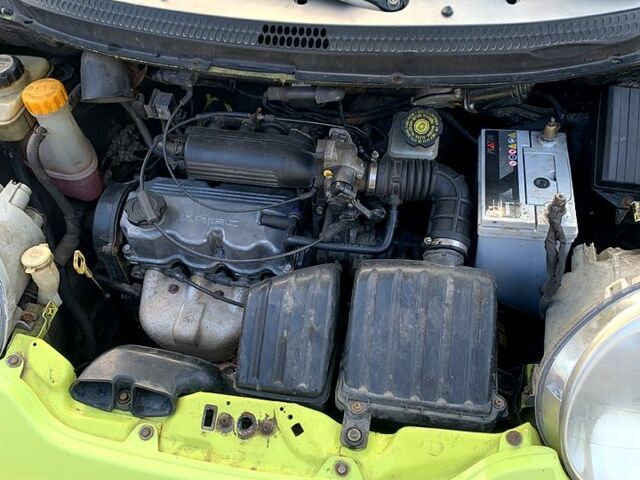 Желтый Дэу Матиз, объемом двигателя 0.8 л и пробегом 111 тыс. км за 3000 $, фото 4 на Automoto.ua